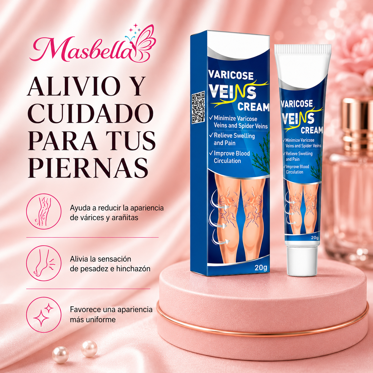 Crema para Aliviar Varices