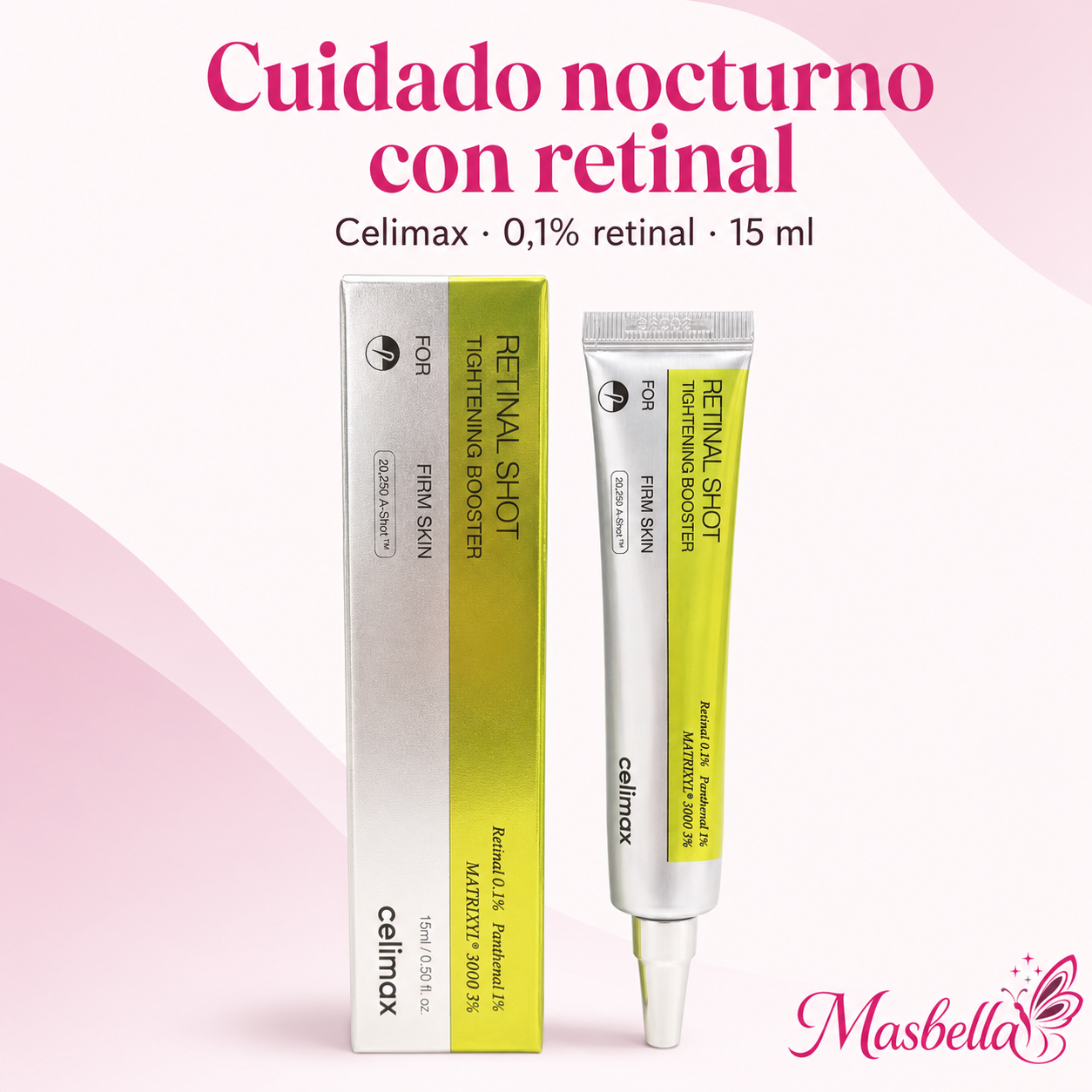 Booster Facial Celimax com Retinal 0,1% – 15 ml