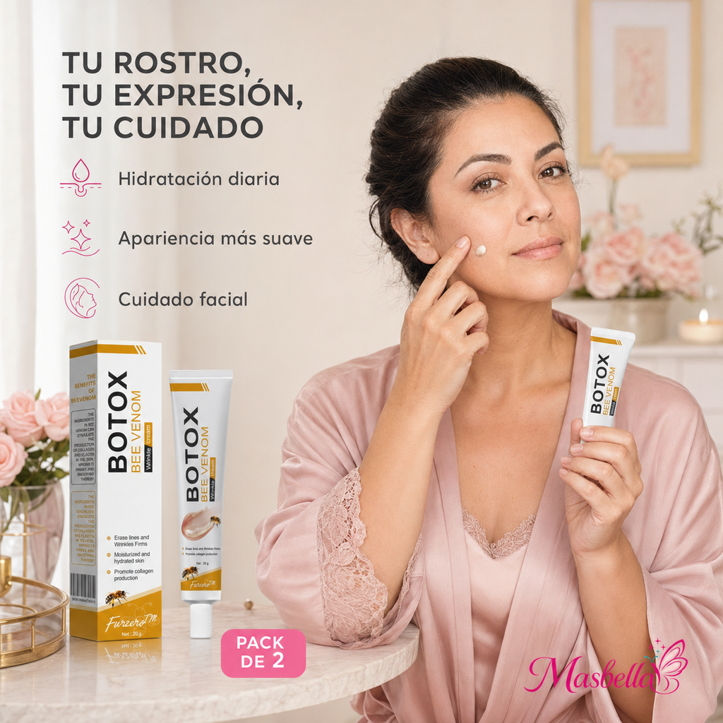 Crema Facial Furzero Bee Venom – Pack de 2 × 20 g
