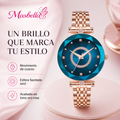 Reloj Aura Azul | Elegancia en Oro Rosa