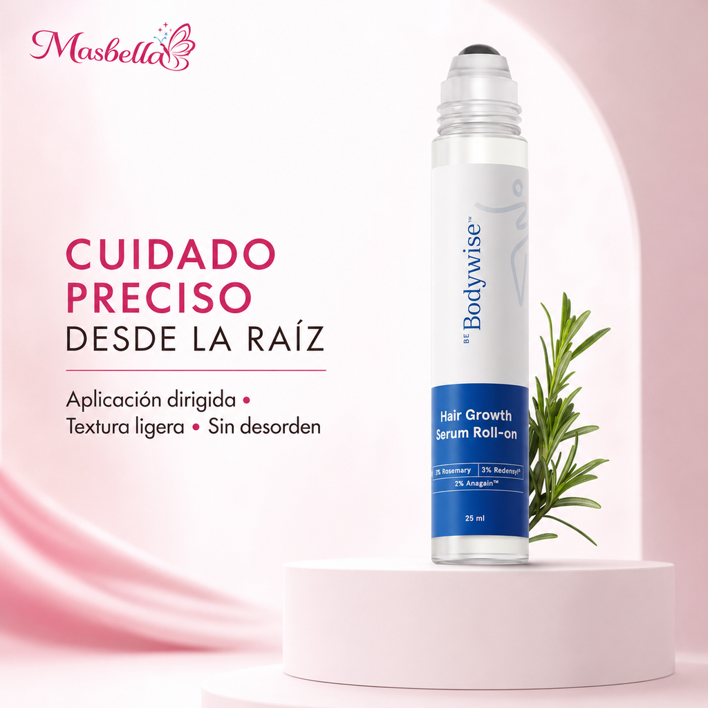 Be Bodywise Hair Growth Roll-On – Sérum Capilar 25 ml