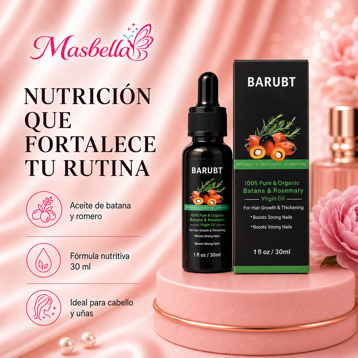 Aceite de batana para cabello